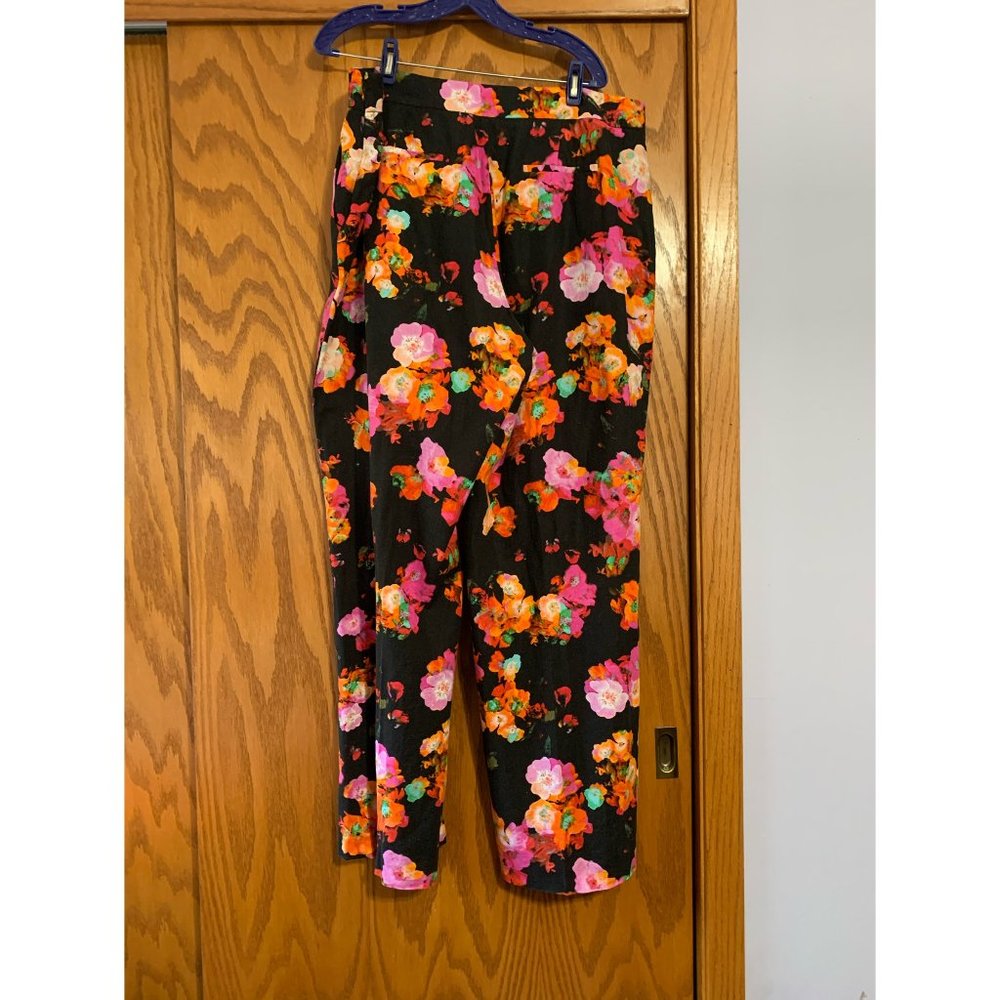Robert Rodriguez High Waist Wide Leg Floral Pants